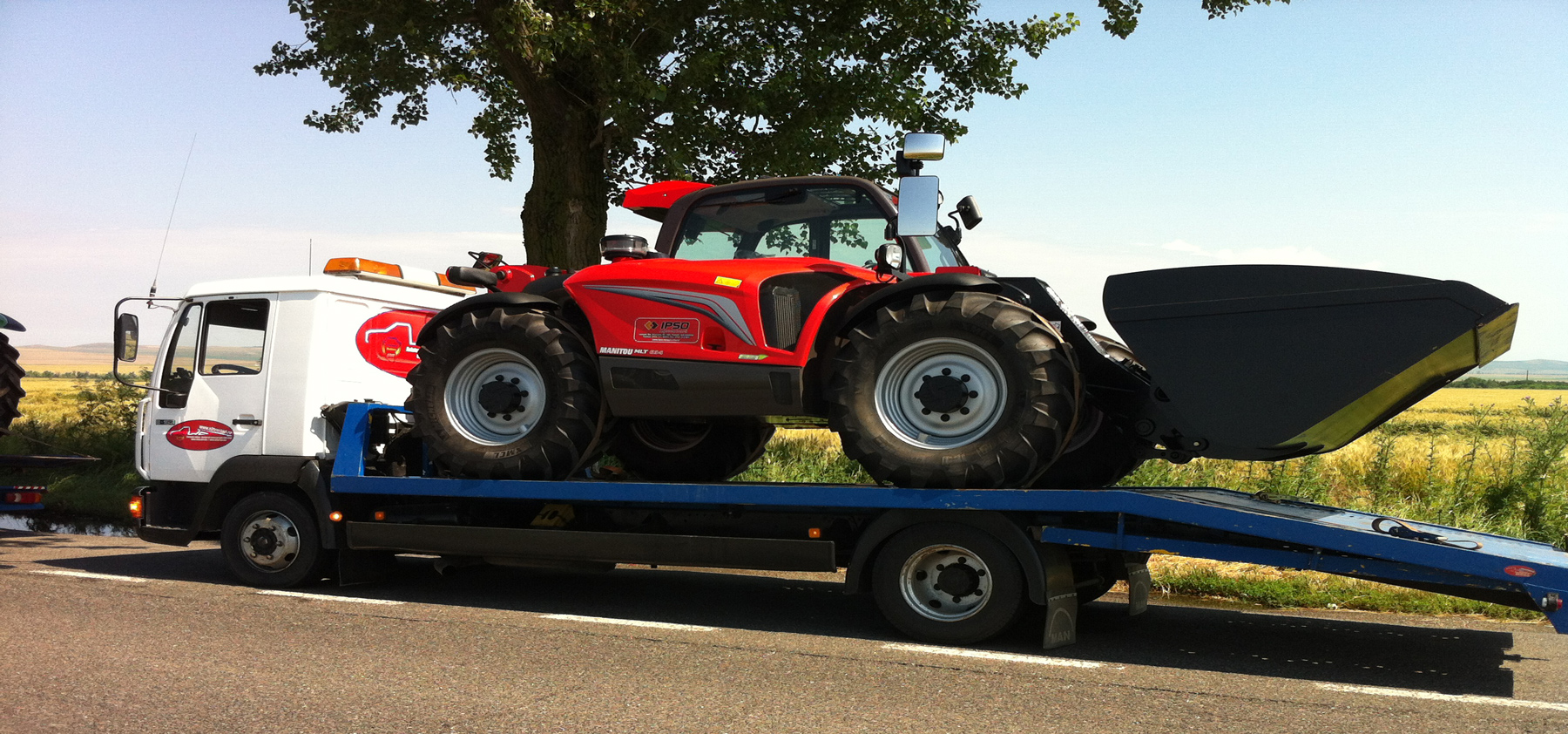 tractare autostrada soarelui