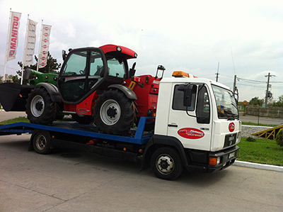 transport utilaje grele